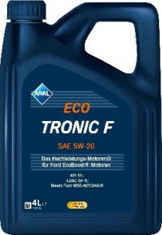 15F456 Олива моторна EcoTronic F SAE 5W20 (4 Liter) ARAL підбір по vin на Brocar