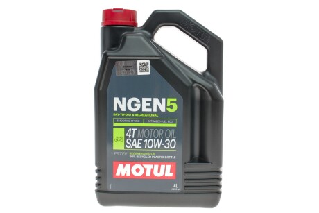 839041 Олива для 4-х тактних двигунів синтетична естерова MOTUL NGEN 5 10W30 4T 4L MOTUL підбір по vin на Brocar