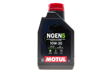 839001 Олива для 4-х тактних двигунів синтетична естерова MOTUL NGEN 5 10W30 4T 1L MOTUL підбір по vin на Brocar