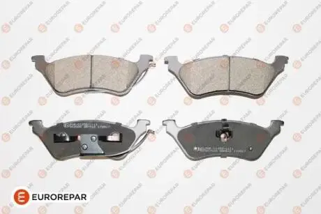 1681165680 Колодки гальмівні дискові (комплект 4 шт) EUROREPAR подбор по vin на Brocar