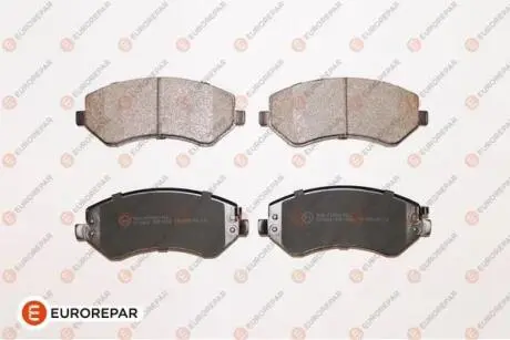 1639381480 Колодки гальмівні дискові (комплект 4 шт) EUROREPAR подбор по vin на Brocar