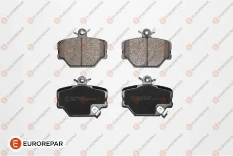 1617262880 Колодки гальмівні дискові (комплект 4 шт) EUROREPAR подбор по vin на Brocar