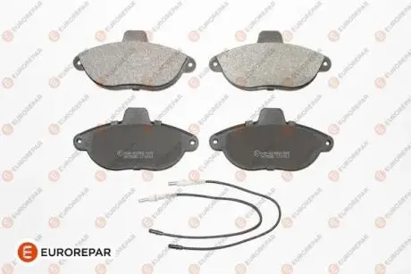 1617250580 Колодки гальмівні дискові (комплект 4 шт) EUROREPAR підбір по vin на Brocar