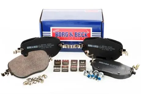 BBP2946 Гальмiвнi колодки дисковi BORG&BECK підбір по vin на Brocar