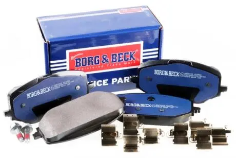 BBP2939 Гальмiвнi колодки дисковi BORG&BECK подбор по vin на Brocar