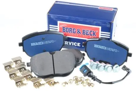 BBP2881 Гальмiвнi колодки дисковi BORG&BECK підбір по vin на Brocar