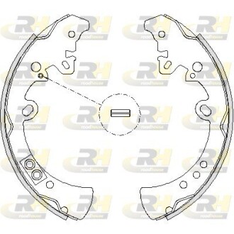 421800 Гальмівні колодки барабанні ROADHOUSE подбор по vin на Brocar