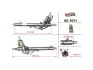 SU207R Рульова рейка з ГПК відновлена Subaru Tribeca B9/B10 05-14 MSG підбір по vin на Brocar
