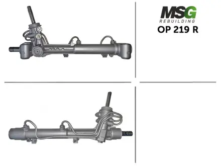 OP219R Рульова рейка з ГПК відновлена Opel Zafira B 05-12, Opel Astra H 04-14 MSG підбір по vin на Brocar
