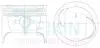 45117050 Поршни ремонт +0.50mm(к-кт на мотор) Suzuki F10A TEIKIN підбір по vin на Brocar
