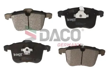 322721 Колодки гальмівні дискові пер. DACO підбір по vin на Brocar
