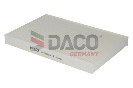 DFC0204 Фільтр салону DACO підбір по vin на Brocar