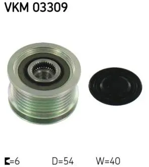 VKM03309 Муфта генератора SKF підбір по vin на Brocar