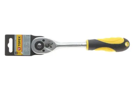 38D521 Ключ-тріскачка 3/8&quot; 200 мм Topex підбір по vin на Brocar