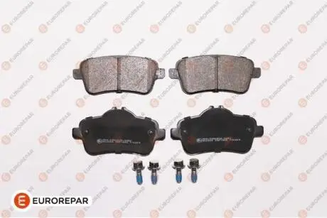 1639381280 Колодки гальмівні дискові (комплект 4 шт) EUROREPAR подбор по vin на Brocar