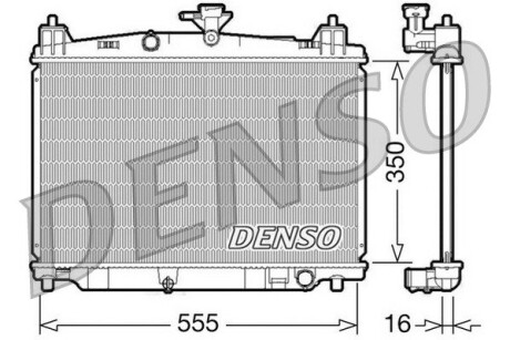 DRM44016 Датчик ABS, передний DENSO підбір по vin на Brocar