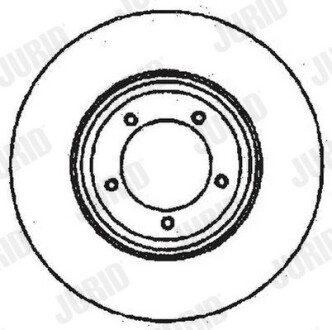 561352JC Тормозной диск JURID підбір по vin на Brocar