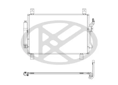 CD020668 Радиатор, охлаждения дивгателя KOYO подбор по vin на Brocar