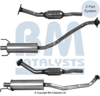 BM91604H Катализатор BM CATALYSTS підбір по vin на Brocar