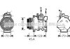 Компресор кондиціонера AUDI A4 B6 (2001) A4 2.5 TDI (вир-во AVA) AIAK227