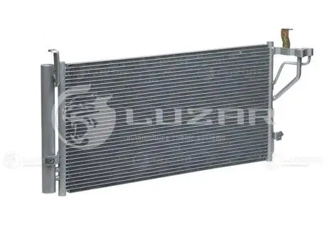 LRAC08384 Радіатор кондиціонеру Sonata 2.0/2.4/2.7 (98-) з ресивером АКПП/МКПП (LRAC 08384) Luzar LUZAR підбір по vin на Brocar
