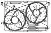LFK1045 Електровентилятор охолодження з кожухом (2 вент.) Ford Mondeo V (15-) (LFK 1045) Luzar LUZAR підбір по vin на Brocar