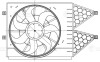 LFK1853 Вентилятор охлаждения с кожухом Polo Sedan (10-)/ Rapid (12-) (LFK 1853) Luzar LUZAR підбір по vin на Brocar