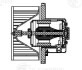 LFH08A1 Электровентилятор отопителя Kia Spectra (00-) (тип Halla) (LFh 08A1) Luzar LUZAR підбір по vin на Brocar