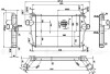 LRIC0341 Радиатор интеркулера (ОНВ) 33022 Next (КАММИНС/ЯМЗ-534) Luzar LUZAR підбір по vin на Brocar