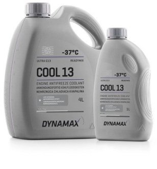 502581 Антифриз G13 DYNAMAX COOL ULTRA (фіолетовий) -37°C готовий (4L) DYNAMAX підбір по vin на Brocar