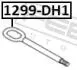 1299DH1 Буксирний крюк FEBEST підбір по vin на Brocar