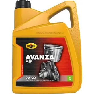 37350 Олива моторна Avanza MSP 0W-20 5л KROON OIL підбір по vin на Brocar
