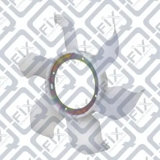 Q3730059 Вентилятор радіатора охолодження (крильчатка) Q-FIX підбір по vin на Brocar