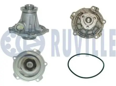 56828 Водяна помпа VAG A4/A6/Felicia/Golf III/Passat/Polo/T-4 1.9SDI/TDI 1994- (1Z/AFF/AFN) RUVILLE підбір по vin на Brocar