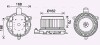 TO8740 Вентилятор отопителя салона Toyota Land Cruiser 200 4.5TD, 4.6i, 4.7i (07-) (T AVA COOLING підбір по vin на Brocar