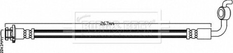 BBH8348 Гальмiвний шланг REAR LH BORG&BECK підбір по vin на Brocar