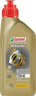 15F22A Олива трансміс. Castrol Transmax Manual V 75W-80 (Каністра 1л) CASTROL підбір по vin на Brocar