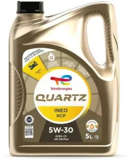 231089 Олива моторна TOTAL QUARTZ INEO RCP 5W30. 3x5 lt (5 л) TOTAL подбор по vin на Brocar