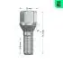 OPUWB100571 Колісний болт OPTIMAL підбір по vin на Brocar