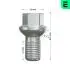 OPUWB1001320 Колісний болт OPTIMAL підбір по vin на Brocar