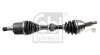 183634 Привідний вал DODGE/JEEP Caliber/Compass/Patriot \'\'FL \'\'06-17 FEBI BILSTEIN підбір по vin на Brocar