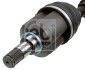 183634 Привідний вал DODGE/JEEP Caliber/Compass/Patriot \'\'FL \'\'06-17 FEBI BILSTEIN підбір по vin на Brocar