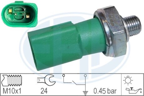 331059 Датчик тиску оливи (вир-во ERA) ERA подбор по vin на Brocar