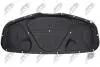 Шумоизоляция капота vw passat b5 фл 2000, 3B0863835K EZC-VW-515