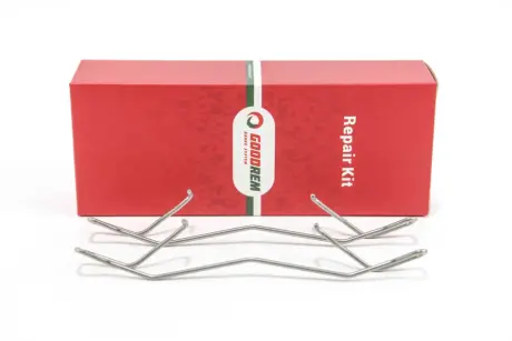 RK63411 Монтажний к-кт гальмівних колодок перед TRANSIT/BERLINGO/PARTNER 08- GOODREM підбір по vin на Brocar