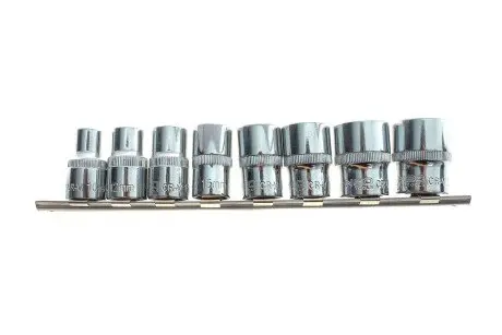 08651 Головка змінна Spline 1/2&quot;, набір 8 шт.*1 уп. NEO Tools підбір по vin на Brocar
