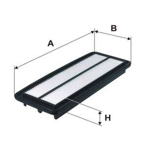 WA9674 Фільтр повітря WIX FILTERS підбір по vin на Brocar