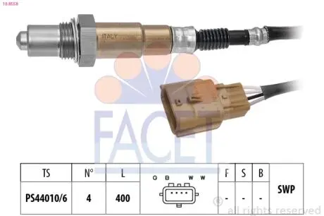 108558 Датчик кисню Captur (20-)/Clio V (20-) 1.6 E-TECH (108558) Facet FACET подбор по vin на Brocar