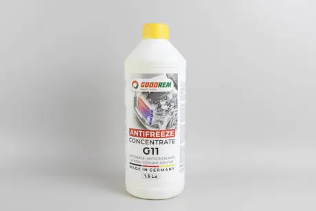 R80G11YLW015 Антифриз YELLOW (жовтий) концентрат (1.5L) /RENAULT/DACIA/PSA (GERMANY) GOODREM подбор по vin на Brocar