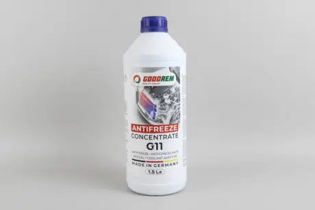 R80G11BLU015 Антифриз G11 BLUE (синій) концентрат (1.5L) (GERMANY) GOODREM підбір по vin на Brocar